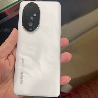 Suitable for honor 200/200pro original back cover original battery rear screen tempered glass back cover honor 200pro moon shadow white original back cover with mirror