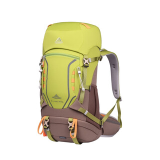 Aiwang's new outdoor mountaineering bag 35+5l suspended backpack ultra-light wear-resistant 40l hiking backpack green 5l 35+ (suspended backpack_comes with rain cover)