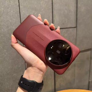 Xiaoyuan transforms into an extraordinary master in seconds for xiaomi 14ultra mobile phone case new 15ultra plain leather splicing color 14pro simple business men xiaomi 15 high-end all-inclusive rui red transforms into an extraordinary master in seconds plain leather case xiaomi 15 ultra