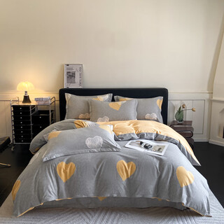 Mercury series home textiles 100% xinjiang pure cotton four-piece set class a 120 count cotton brushed quilt cover bed sheet bed quilt three-piece fitted sheet hamiya 100% cotton 2.0m bed sheet four-piece quilt cover 230*250