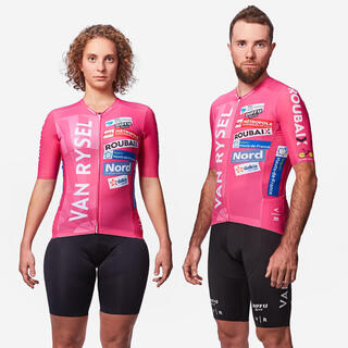 Decathlon cycling jersey ag2r la mondiale team replica short-sleeved road cycling jersey-5503541