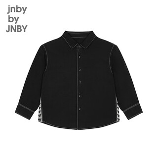 Jnby by jnby new style jiangnan cloth children's shirt autumn boys and girls 1o8217560 005/near black 120cm