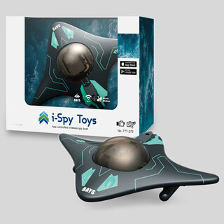 水下高清可摄像船照迷儿童你遥控潜水艇玩具魔鬼鱼钓鱼探艇船 魔鬼鱼摄像船_手机操作摄像头可 标配：+数据线