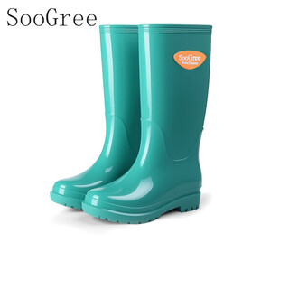 Soogree rain boots high water boots labor protection long rubber shoes shimoda fishing rain boots men's low water shoes waterproof overshoes