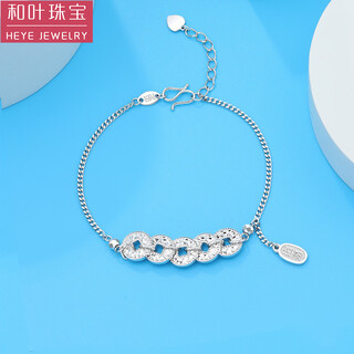 Heye wudi coin bracelet platinum bracelet for women pure gold crushed ice pt950 for women platinum bracelet platinum wudi coin crushed ice pt950 platinum bracelet 8.43g length 16cm with adjustment and tag