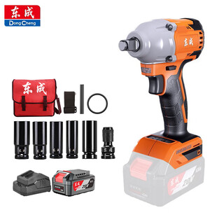 Dongcheng 20v rechargeable brushless impact electric wrench dcpb288 (dt type) industrial lithium electric wind cannon power tool