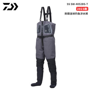 Daiwa 23ss sw-4052bs-t 4-layer waterproof, breathable and wear-resistant stockings fishing waders black m (25.0 25.5)