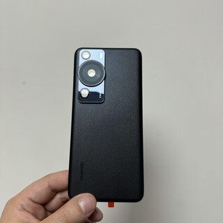 Suitable for huawei p60 original back cover p60pro original glass battery cover p60art rear case disassembly 99 new shell p60pro feather sand black original disassembly 99 new support after-sales