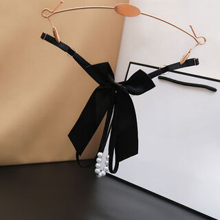 Pearl panties that rub into the body and rub the sexy vagina of ladies, oversized panties, feminine thongs, super small, one rope thorn, black