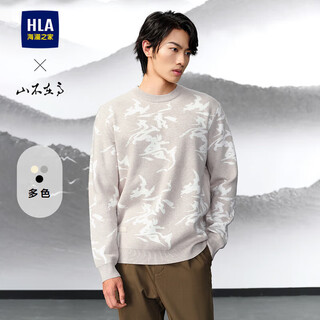 Heilan house sweater men's spring and autumn series long-sleeved men's hnzaw3w003a