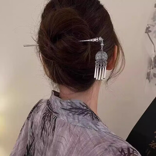 Jiuweiya ancient style hanfu hair accessories for women, new chinese style hairpins, step rocking hairpins, high-end tassel hairpins jyfz06 tassel hairpins