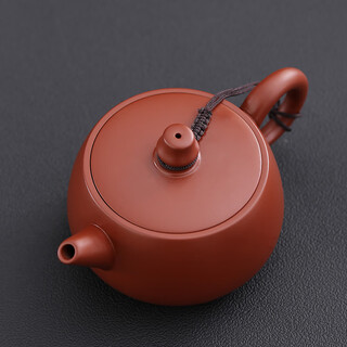 Yingqi dahongpao purple clay pot 200ml large mouth single teapot teacup handmade household kung fu teapot dahongpao nagou pot (safety pack) 200ml