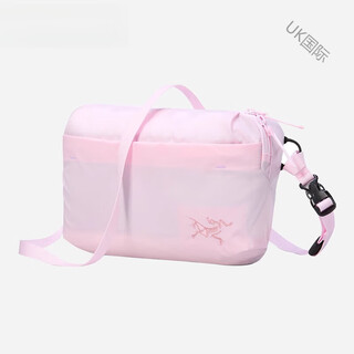Arc'teryx (arc teryx) heliad 6l embroidered outdoor lightweight waterproof crossbody bag shoulder bag waist bag small bag 6l cherry blossom pink/pink glow ready for same day delivery