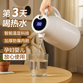 Moosen thermos kettle household large-capacity hot water kettle glass coffee warmer