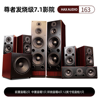 Roberilline voice of berlin high-end audio set home theater 7.1 speaker set home living room audiophile amplifier 163 set 7.1 single speaker