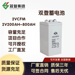 双登蓄电池GFM-500 GFM-1000双登蓄电池2V500AH 2V1000AH通信基站 GFM-2V-200(2V200AH)