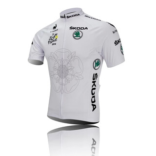 Rock brothers rock brothers white 2025 new summer mountain bike short-sleeved cycling jersey suit see-through top s