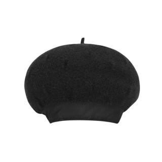 Peacebird shopping mall same style black suede fashion quality hat for women 2025 new a1yaf4351 black (first batch) one size fits all
