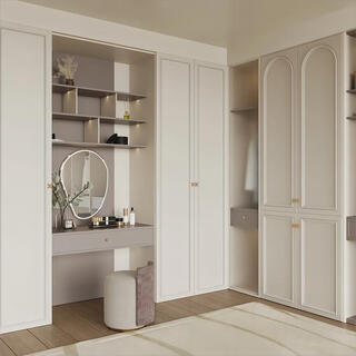 Piano (piano) customized wardrobe, bedroom, home, whole house customized furniture, full set of open wardrobe and cloakroom customized, prepayment (consult customer service for the plan)