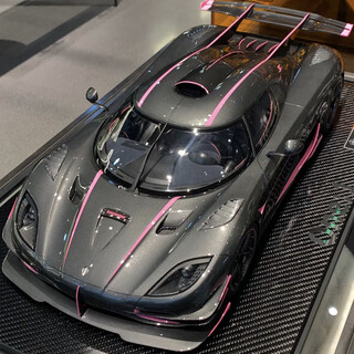Zoco exports swedish order tail goods koenigsegg-one1 alloy car model super car model collection ornaments 32 scale black ordinary packaging