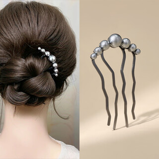 Chimera (chimera) firm hair bead hair comb with long teeth, hairpin, ancient style hairpin, hairpin, birthday gift for girls
