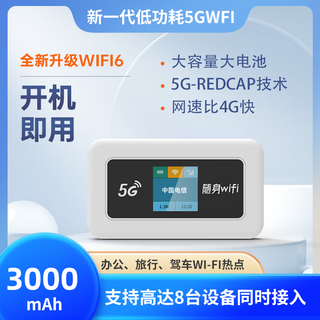 Euben official authentic 5g portable wifi nationwide 2025 new home car wifi mobile unicom telecom three networks switching gigabit high-speed wireless hotspot network card version