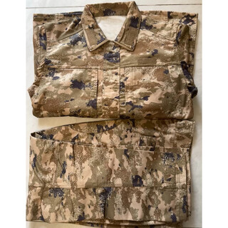 New genuine camouflage clothing jungle desert outdoor scratch-resistant and wear-resistant original training clothing sweat-absorbent breathable tops and pants desert winter clothing + pants 175/92-96
