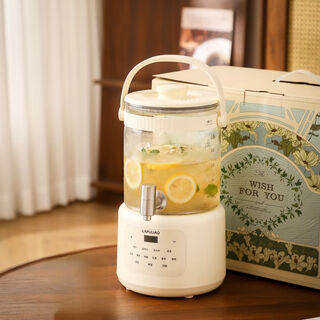 Ingrid's birthday gift is practical and high-end, a gift for girls to meet their best friends, a gift for elders, glass water cup health set, souvenir, health pot set, gift box 1 piece