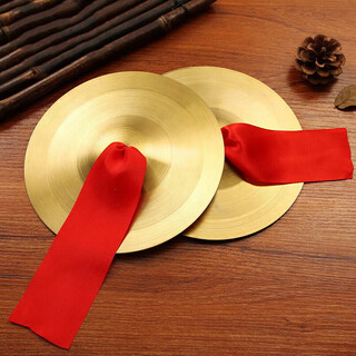 邦帛世镲乐器亮镲合金材质三句半道具锣鼓镲舞台娱乐表演打击乐器 15cm合金镲【钢镲】