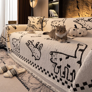 Fanye's sofa cover cloth full cover sofa towel anti-scratch and anti-ski neil sofa blanket four-season universal dust-proof sofa cushion cover