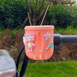 Aiboduo children's bicycle water bottle cage battery motorcycle cup holder beverage cup holder electric vehicle modification accessories little fox (water bottle cage)
