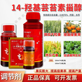 Shuofeng 481 flower fruit brassinolide citrus flower and fruit protector antidote harmful fruit and vegetable plant growth regulator 80ml*1 bottle