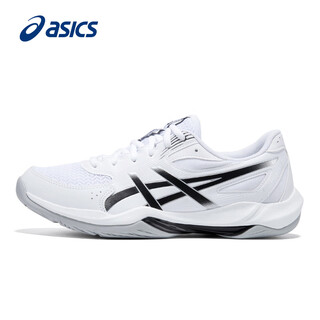 Asics badminton shoes men's new breathable cushioning lightweight professional sports shoes gel-rocket 12 white/black-101 42.5