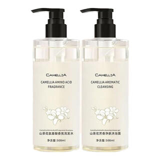 Camellia amino acid perfume shampoo shower gel fluffy long-lasting fragrance shampoo refreshing control newcomer 0.01 500ml mesiye camellia amino acid shampoo