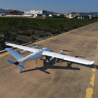 Lingle 3.5-meter wingspan fixed-wing vertical take-off and landing uav v-tail inspection survey surveying and mapping aircraft customized version package one fixed-wing