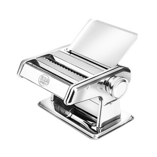 Junxifu (junxifu) junxifu noodle machine household small noodle machine manual commercial fully automatic dumpling wrapper machine multi-function rolling noodle machine natural color two-knife no gift thickened version