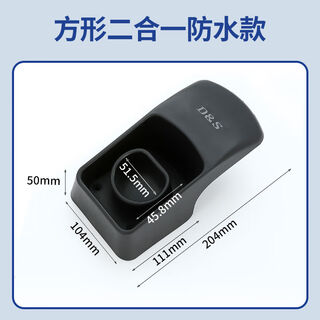 New energy electric vehicle charging pile gun cable take-up hook hanger national standard ac seven-hole gun seat hanging wire bracket upgraded gun seat square