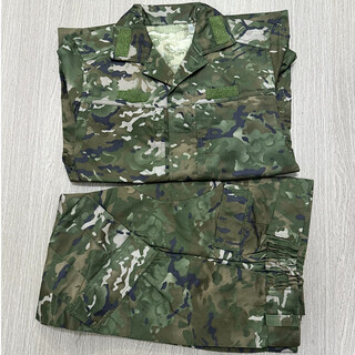 New genuine camouflage uniforms jungle summer original desert winter ink tops and pants scratch-resistant and wear-resistant training clothes ink summer clothes + pants 170/92-96