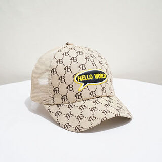 Disney (disney) children's baseball cap boys' peaked cap summer sun hat girls fashion sun protection hat spring baby mesh breathable khaki hello mesh duck tongue recommended head circumference 50-53cm for 39 years old