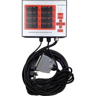 Hot runner timing controller 8 sets of gas valve oil and gas universal oil valve injection molding machine needle valve mold time temperature control box 8 sets of gas valve timing controller