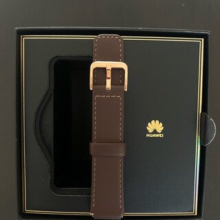 Second-hand unused huawei original leather watch strap genuine bracelet wristband b6/b3/b7 leather watch chain b3b6b7 universal mocha brown 16mm