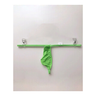 2021 men's t-pants tm trendy upturned low-waist men's underwear ultra-thin men's transparent sexy t-pants t-pants fluorescent green m2.2-2.3