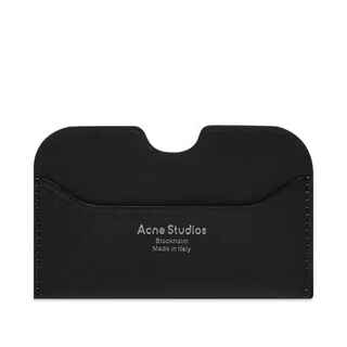 Acne studios light luxury men's elmas s cg0107 black wallet black one size