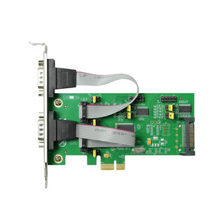 Lekuo pci-e to 4-port rs-232 serial port card wch384l chip io-pce384p-4s