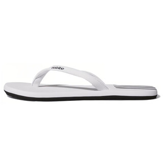 Adidas eezay versatile eva anti-slip flip-flops for women, white and black 36.5