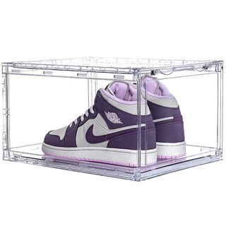 Rsrddy fully transparent magnetic shoe box storage box aj shoe box highly transparent dust-proof and anti-oxidation shoe and sneaker storage display cabinet 5 pieces highly transparent magnetic shoe box with height 47 points 5 yards