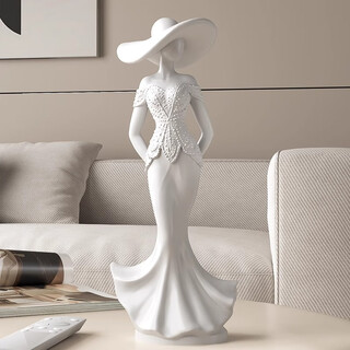 Ole's creative spring breeze phantom character art ornaments high-end sculpture living room study entrance wine cabinet home decoration ht spring breeze phantom - bag style