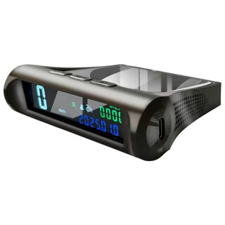 2025 new car solar electronic dog speed measuring beidou wireless safety warning instrument hud head-up display solar electronic dog speed measuring beidou wireless radar 2025 new style