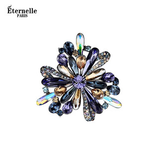 Eternelle french eternal original design brooch, high-end temperament, autumn and winter accessories, collar pin, corsage, birthday gift for girls