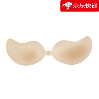 Gujin (gujin) love her silicone breast paste women's push-up invisible underwear mango cup summer breast paste anti-protrusion wedding dress mango cup skin color-ab tong cup